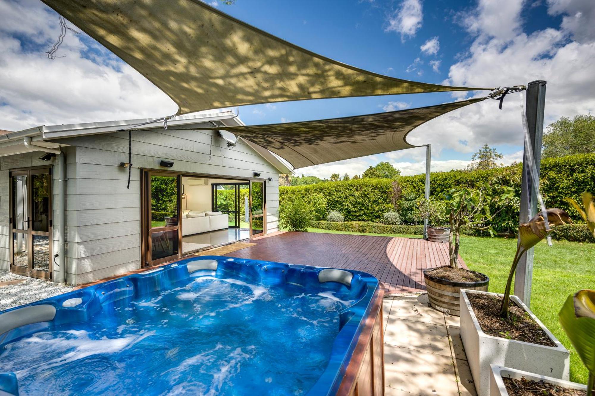 הוילה Sunny Oasis - Havelock North Retreat מראה חיצוני תמונה